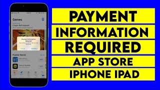 Payment information required iPhone | Payment information required iPhone pubg | Roblox |Apple Music