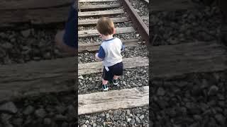 Bryden on the rr tracks