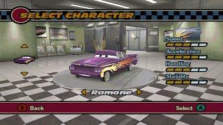 Cars GameCube - Ramone Gameplay (Dolphin)