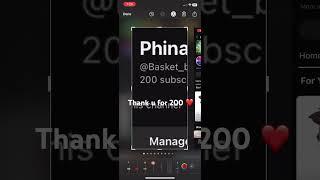 Thank you for 200 ️ #fypシ #thankyou #subscribe #200subs #200 #200subscribers