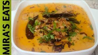 Kadhi Pakora Recipe By Mira's Eats  | Panjabi Style Pakoray Wali Kadhi  | Easy Kari Pakoda Recipe