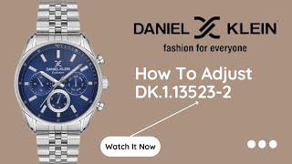 How to set the TiMe Daniel Klein Multifunction DK.1.13523-2 @timewatchdc