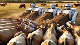 Farmers Use Robots To Raise And Process Millions Of Tons Of Beef This Way - Beef Manufacturing