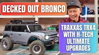 Traxxas TRX-4 Bronco gets ultimate upgrades - H-tech for scale look realism