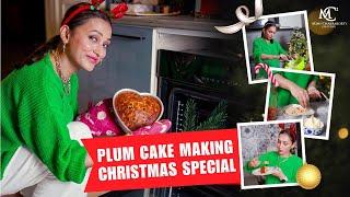 Christmas Cake Making Vlog | Mimi Chakraborty Creations