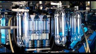 Automatic PET bottle blow molding machine, PET bottle blower machine