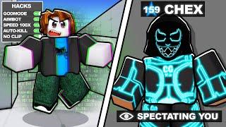 I Spectated A HACKER in Roblox Rivals!