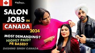 Requirement of Salon Job in Canada