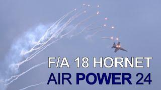 AIRPOWER 24 F/A 18 HORNET Display