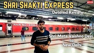 Train Journey by Shri Shakti Express | Shri Mata Vaishno Devi Katra to New Delhi train journey |