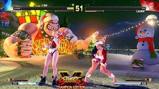 Street Fighter V CE Falke vs Laura PC Mod