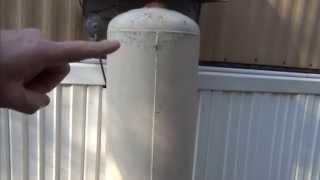 how to check propane levels
