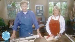 Throwback Thursdays: Birch Branch Peg Rack with Conan O'Brien - Martha Stewart