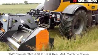 TMC Cancela TMS-280 Front & Rear Mtd. Mulching Topper