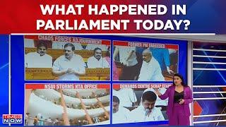 Parliament Session Highlights: 'Paper Leak' Battle Explodes, Ruckus In Sansad, What Else Happened?