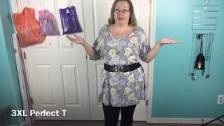 LuLaRoe Perfect T sizing on me