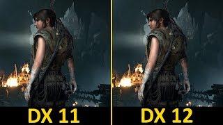 Shadow of the Tomb Raider | DirectX 11 vs. DirectX 12 | GTX 1050 Ti + i5-7400 | 1080p