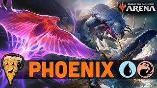 {Mythic} Izzet Phoenix - Blaze through Mythic! MTG Arena Explorer Gameplay - Shadows Over Innistrad