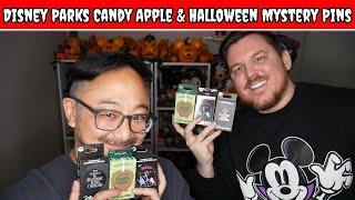 Disney Parks Candy Apple and Halloween Mystery Pins