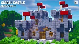 Minecraft : How to Build a Small Castle | Easy