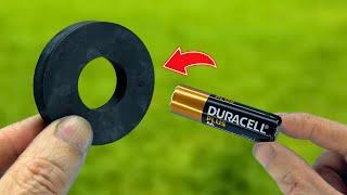 Never Buy Batteries Again! Restore Any Old Battery with Salt & Magnet You Won’t Believe