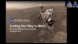 Learning Space With NASA - How We Use Coding to Explore Mars