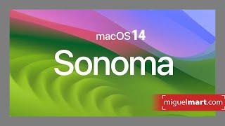 macOS 14 Sonoma: El nuevo Sistema Operativo de Apple y más novedades!! como las GAFAS Vision Pro