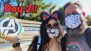 DISNEYLAND vlog Day 2! Plus AVENGERS CAMPUS, Guardians of the Galaxy and more!