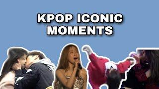 kpop iconic moments