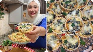 ميني كيش بالدجاج و السبانخ من ألذ الوصفات لي تقدو ديروهم في رمضان كيجيو بنان 