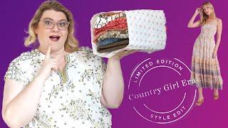 WANTABLE Country Girl Era STYLE Edit |  $10 COUPON!!  | Plus-Size Unboxing