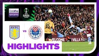 Aston Villa v  Zrinjski | Europa Conference League 23/24 | Match Highlights