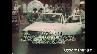 1976 Toyota Corolla Commercial - "You asked for it, you got it."