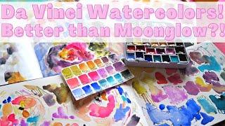 Swatching & Painting With Da Vinci Paints- A New Fave??