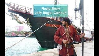 Pirate Show Jolly Roger Cancun