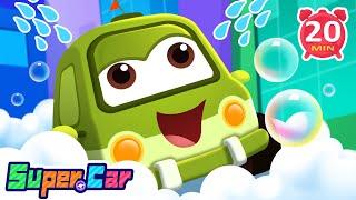 Bubble Trouble & More Super Car Cartoons | Funny Kids Cartoons & Nursery Rhymes | Cars World