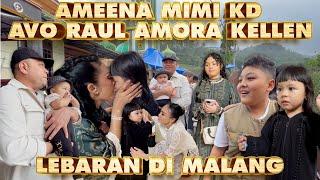 AMEENA LEBARAN MIMI KD AVO RAUL DI MALANG!!