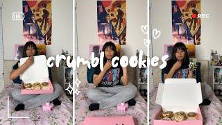 KIMI PRUEBA LAS CRUMBL COOKIES DE LA SEMANA  #crumblcookiesreview