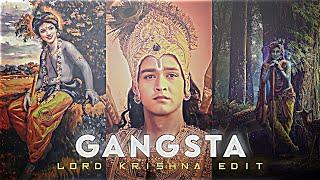 GANGSTA - LORD KRISHNA EDIT || NOBODY KNOWS ||  #shreekrishna #shreeramji