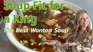 WONTON Soup at a Donut Shop in Niagara Falls Canada!