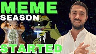 MEME SEASON STARTED !! MEGA GREEN DAY + 5 SUPER MEME COINS 10X SHORT TERM !!!