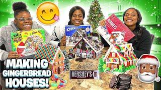 VLOGMAS DAY 3: MAKING GINGERBREAD HOUSES WITH SISTERS .(GIRL TALK)