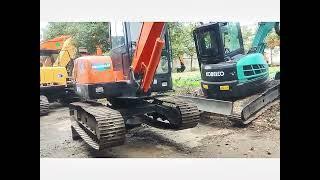 Korea 5 5 Ton Used Crawler Excavator Doosan Dh55 Construction Small Equipment