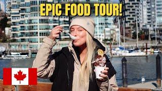 WHAT TO EAT on Vancouver's Granville Island  (Canada Travel Vlog)