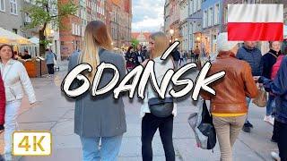 Gdańsk, POLAND  2022 Walking tour I 4K/60fps