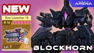 A New Life For Disc Launcher? Blockhorn changes everything - Mech Arena