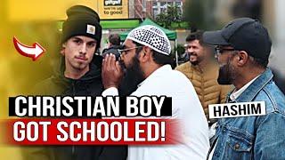 Christian Boy SCHOOLED for 30 Minutes Straight!! ft. Shaykh Uthman & Br.Hashim @DawahWise