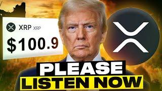 TRUMP HAS SOME SHOCKING XRP NEWS! | 2025 Price Prediction