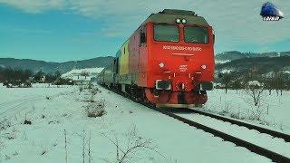 -13°C  Trenuri in Zăpadă/Trains in Snow in Defileul Crișului Repede Canyon - 08 February 2020