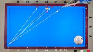 3Cushion billiards tutorial Sanchez system stability  bankshot